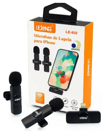 MICROFONE LAPELA LE-932
