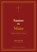 Santos do mes de Maio - Versão Física Impressa